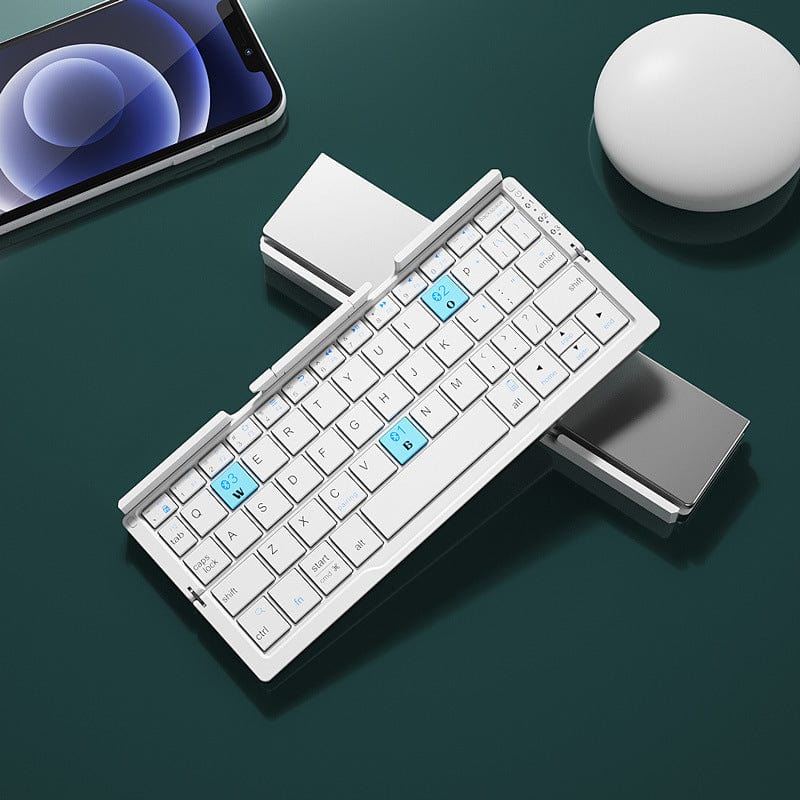 Mini Folding Bluetooth Wireless Keyboard